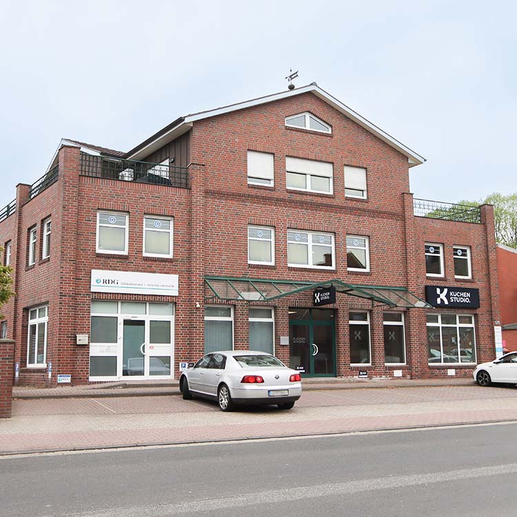 Das Kanzleigebäude in Leer